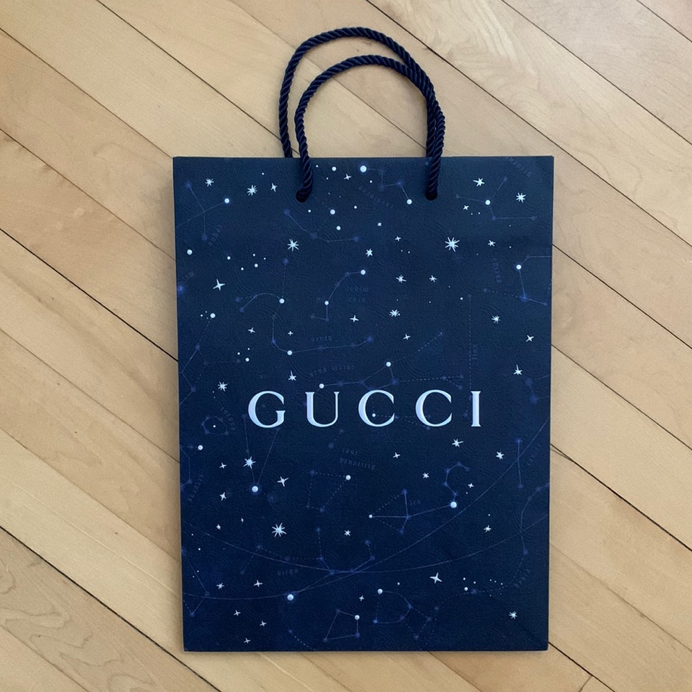 Gucci 2023 UK Equilibrium constellation Cosmogonie Shopping Bag (Authentic)
